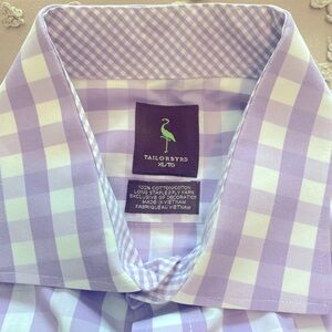Tailorbyrd - gingham long sleeve button down